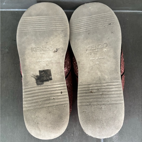 Kenzo Pink Glitter Espadrilles - Picture 7 of 13